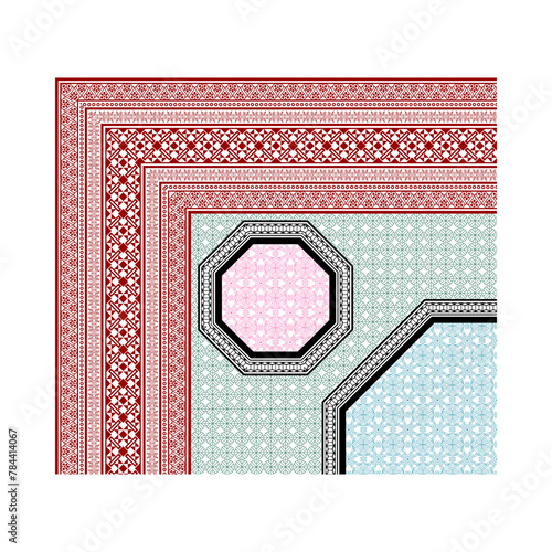 bedsheet design digital art use hand work and digital printing