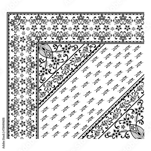 bedsheet design digital art use hand work and digital printing