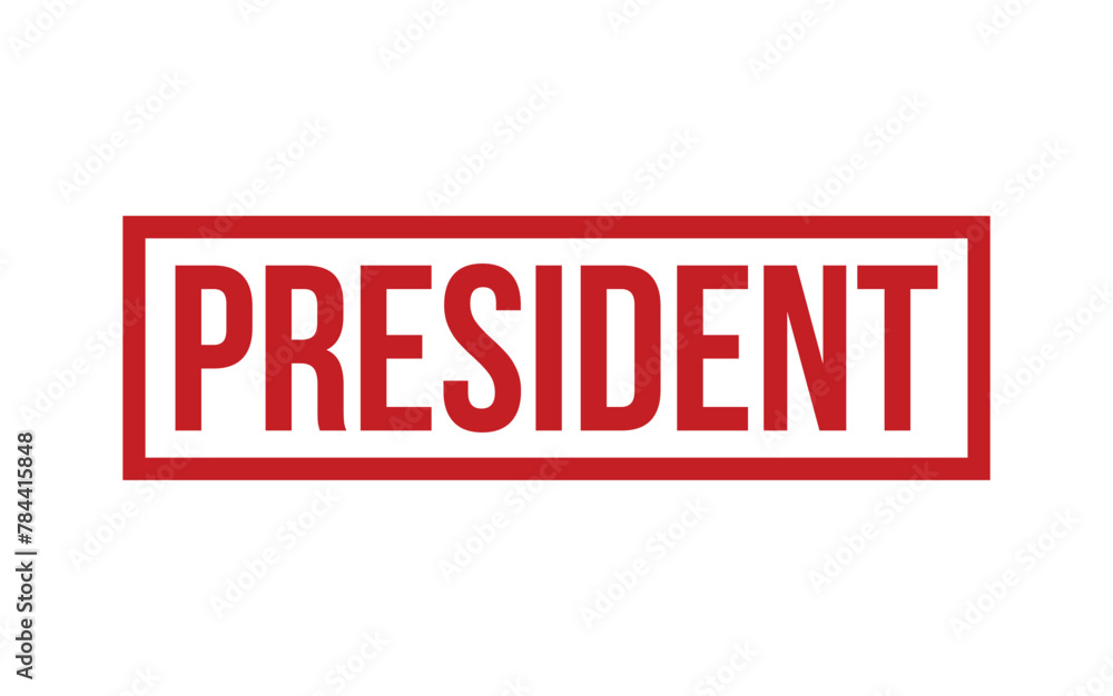 President Stamp. President Rubber grunge Stamp Seal President Stamp. President Rubber grunge Stamp Seal