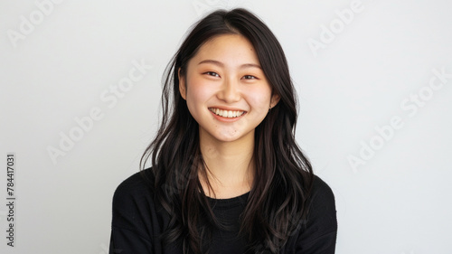 若い日本人の女性ポートレイト [Generative AI]　