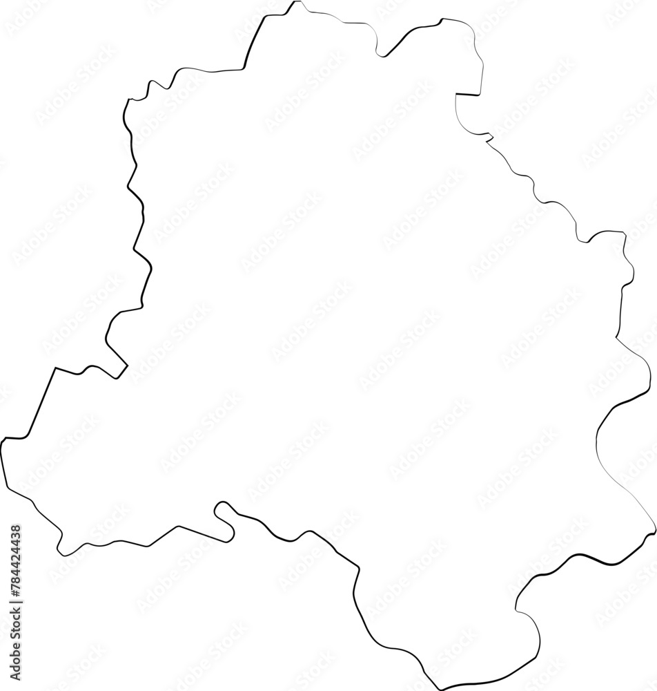 Naklejka premium Delhi Map