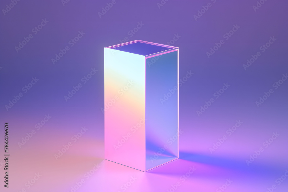 Holograhic box package Holograhic box package