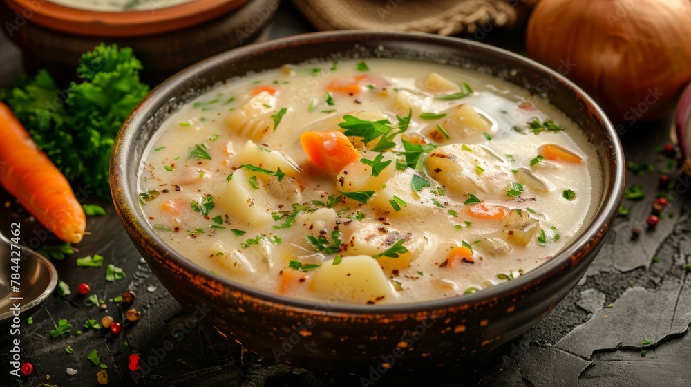 Argentinean chupe puree soup.