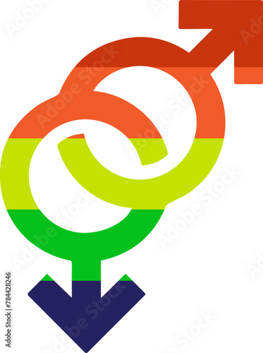 Gay Sign Icon