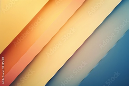 Light blue, yellow and orange gradient background with diagonal stripes