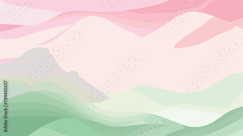 Light pink green vector blurred pattern. Blur color