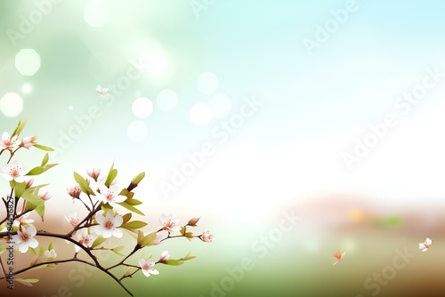 spring background made by midjourney