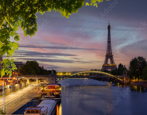 Eiffel Tower and Pont Ruel © Givaga