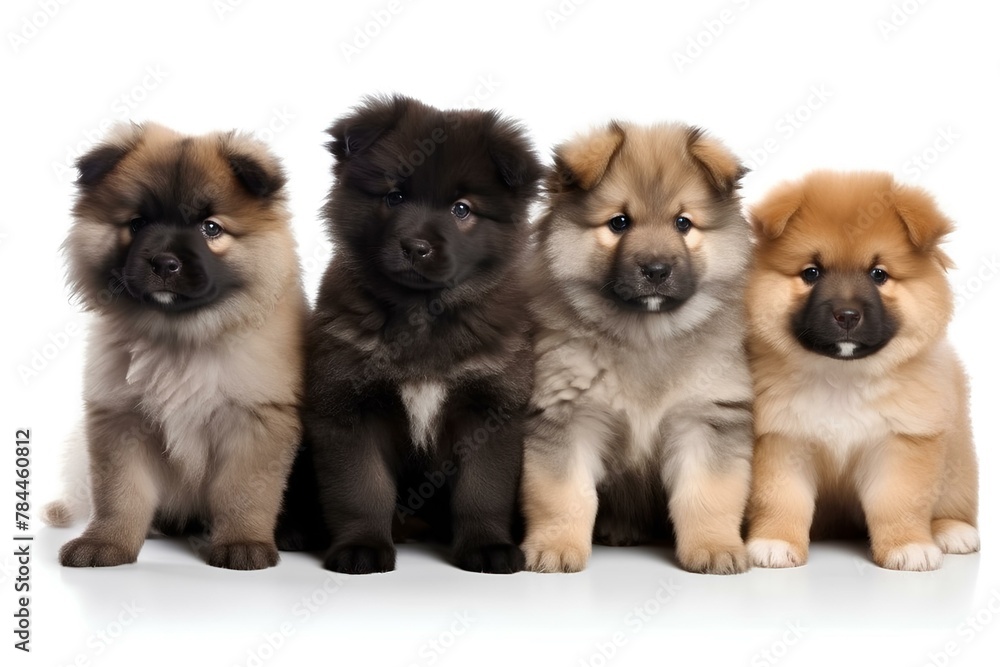 group of puppies made by midjourney group of puppies made by midjourney