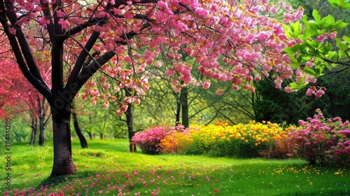 "Vibrant Spring: Refreshing Wallpapers Celebrating the Season of Renewal"