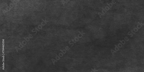 Dark black wall grunge textured concrete backdrop background. Panorama dark grey black slate gradient background or texture. Vector black concrete texture. Stone wall background.  