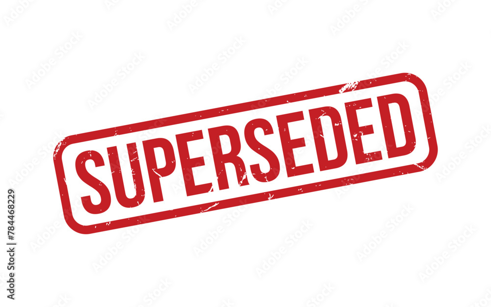 Superseded Stamp. Superseded Rubber grunge Stamp Seal Superseded Stamp. Superseded Rubber grunge Stamp Seal