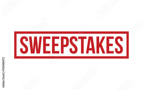 Sweepstakes Stamp. Sweepstakes Rubber grunge Stamp Seal