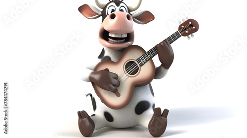 cow and music