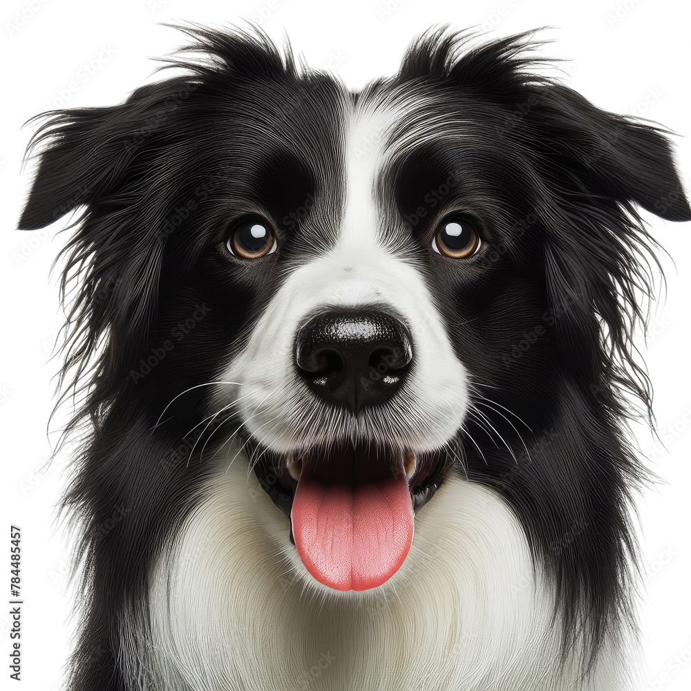 Fototapeta premium Isolated Cute Funny Animal on a Clear PNG Canvas, Generative AI