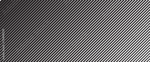 Halftone gradient lines Black vertical parallel stripes. Horizontal speed line halftone pattern with gradient effect. Template for backgrounds and stylized textures .halftone gradient lines. EPS 10