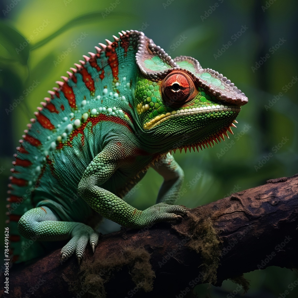 Chameleon Charm: Mesmerizing Images of Colorful Reptilian Wonders