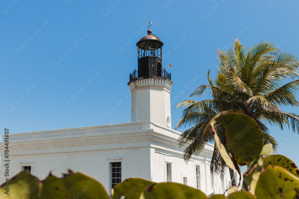 Punta Tuna Puerto rico light house in the coast east Punta Tuna Puerto rico light house in the coast east