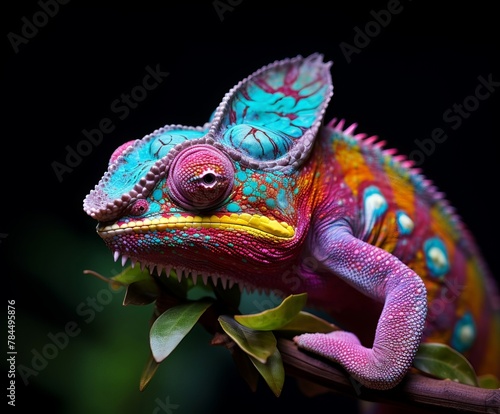 Chameleon Charm: Mesmerizing Images of Colorful Reptilian Wonders