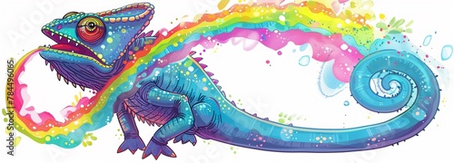 Chameleon Charm: Mesmerizing Images of Colorful Reptilian Wonders