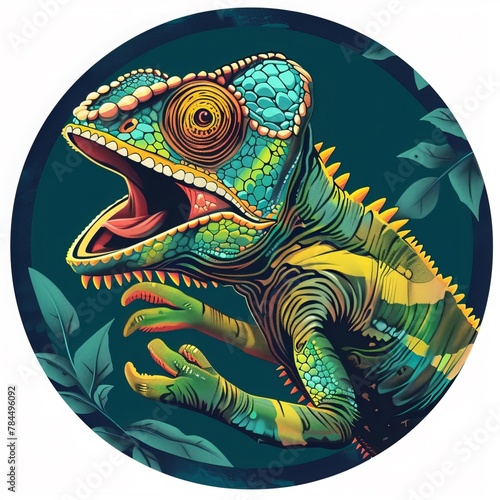 Chameleon Charm: Mesmerizing Images of Colorful Reptilian Wonders