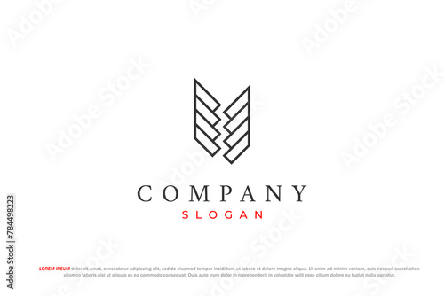 letter u and dragon scales logo