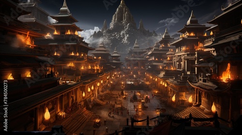 A Temple for Devotees © FantasyDreamArt
