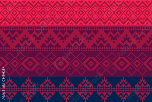 Traditional ethnic,geometric ethnic fabric pattern for textiles,rugs,wallpaper,clothing,sarong,batik,wrap,embroidery,print,background,vector illustration,blue, white,navy blue, sweet, ikat, black and 