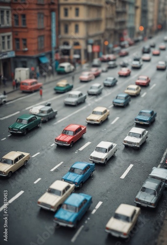 Miniature Wonders: Toy Cars and Figurines Mimicking Reality photo
