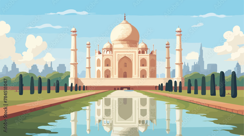 Taj Mahal is one of the most monumental sites in In