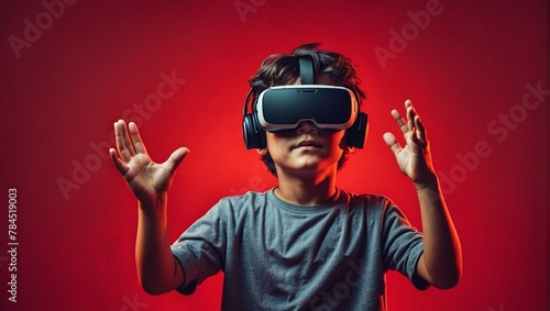 Virtual Reality , Vr headset high Quality image