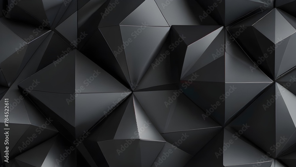 Minimalistic 3D dark geometric background with polished blocks. Ideal for banner, flyer, card, or brochure cover designs Minimalistic 3D dark geometric background with polished blocks. Ideal for banner, flyer, card, or brochure cover designs