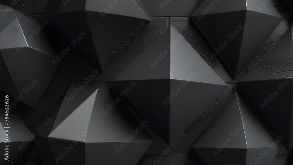 Minimalistic 3D dark geometric background with polished blocks. Ideal for banner, flyer, card, or brochure cover designs Minimalistic 3D dark geometric background with polished blocks. Ideal for banner, flyer, card, or brochure cover designs