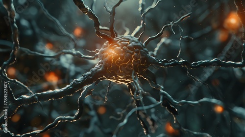 Neuron that is the main part of the nervous system