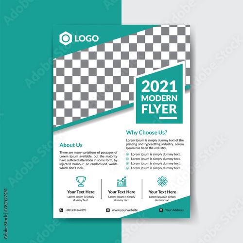 Business Flyer, 2021 Modern Business Flyer