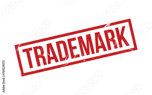 Trademark Stamp. Trademark Rubber grunge Stamp Seal