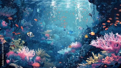 Enchanting Underwater Seascape