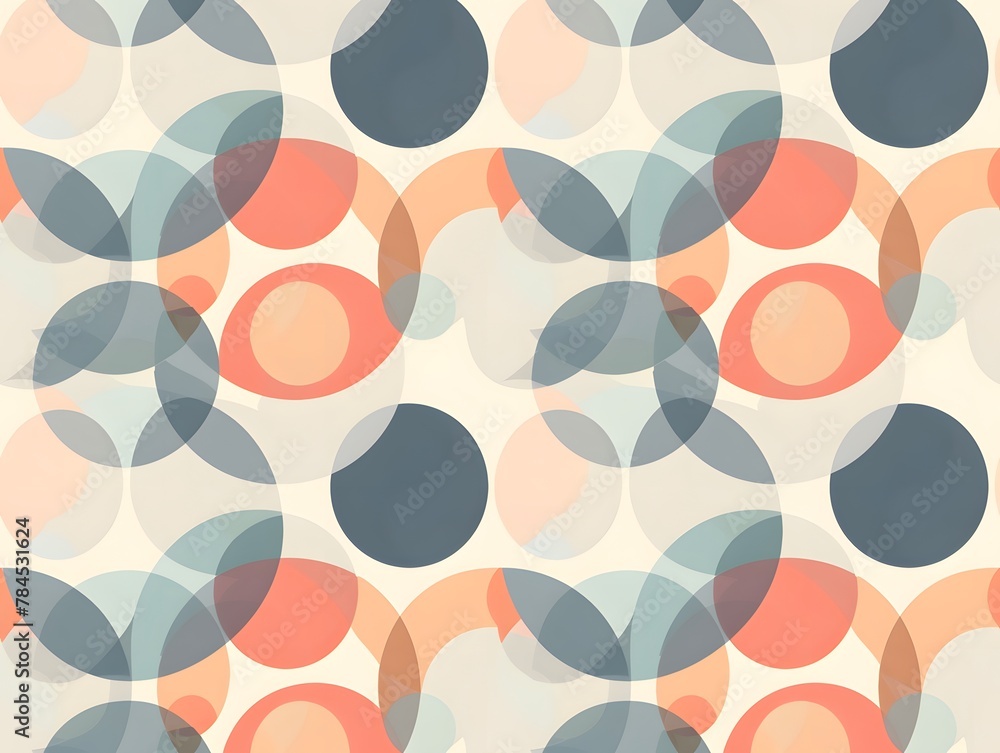 Retro Geometric Pattern Retro Geometric Pattern
