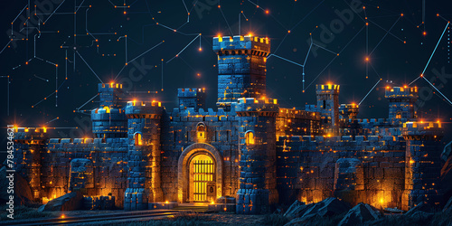 Fortified Tech Castle - Advanced Security   Global Connectivity