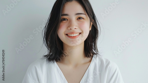 若い日本人の女性ポートレイト Young Japanese woman's portrait [Generative AI] 