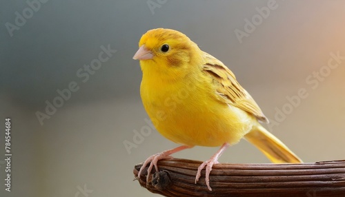 The Feisty Canary: Yellow Bird's Vigor and Temperament