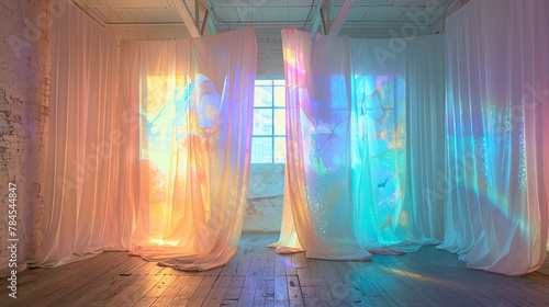 Immersive Pop-Up Art: Exploring Temporary, Colorful, and Vibrant Installations that Fuse Creativity, Innovation, and Contemporary Aesthetics photo