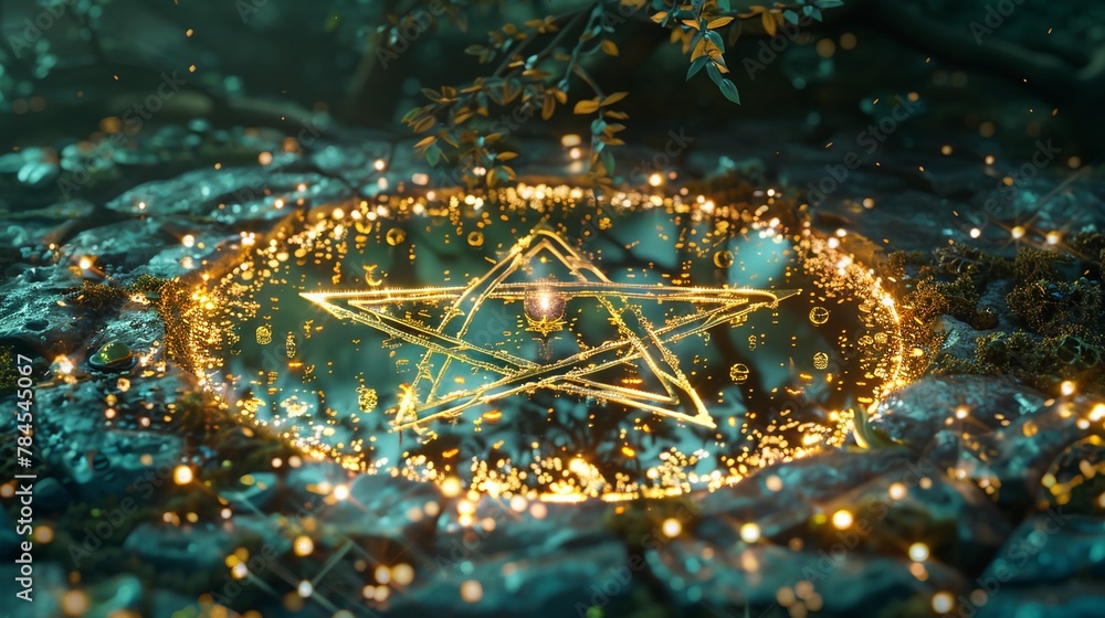 The Illuminated Pentacle: Harnessing the Mystical Energy of Wiccan ...