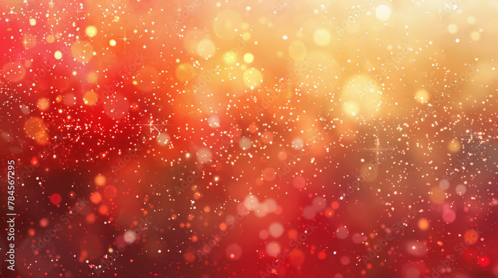 gradient image, colorful shades of red with sparkles