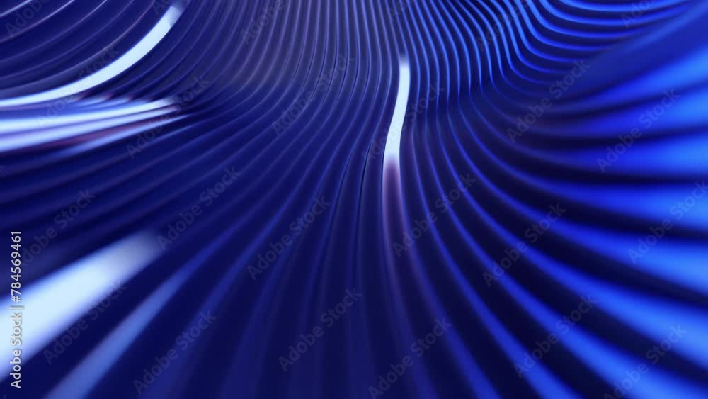 Abstract animation of energy flow, 3d render, 4k seamless looped video Abstract animation of energy flow, 3d render, 4k seamless looped video
