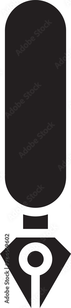 Obraz premium Fountain Pen Icon