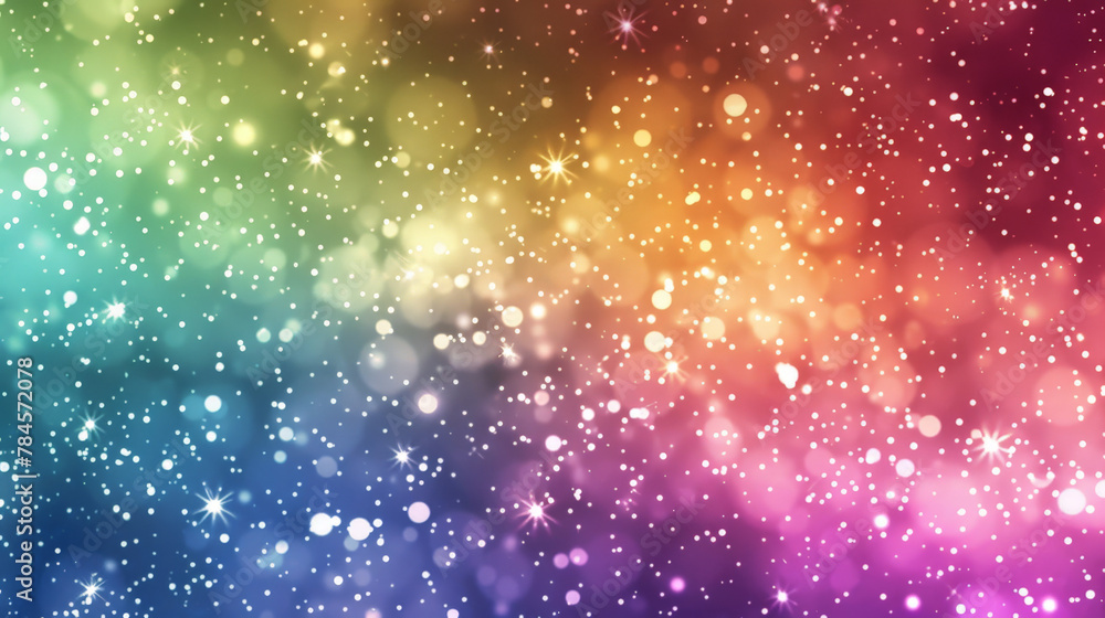 gradient image, colorful with sparkles
