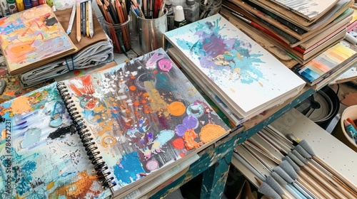 Artistic Record Books for Creative Educators