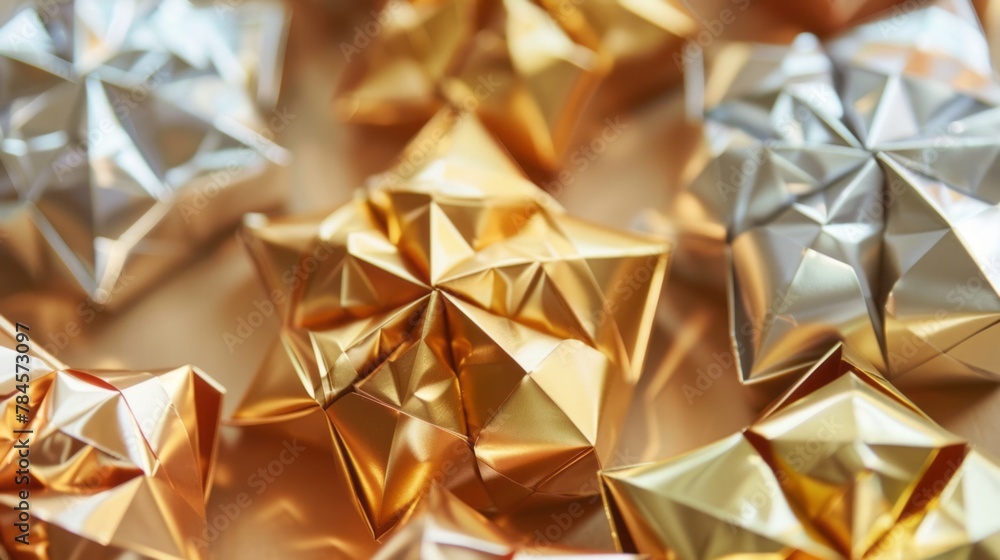 Metallic Origami Paper for Shiny Projects Metallic Origami Paper for Shiny Projects