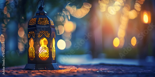 The Muslim feast of the holy month of eid ul adha Beautiful background